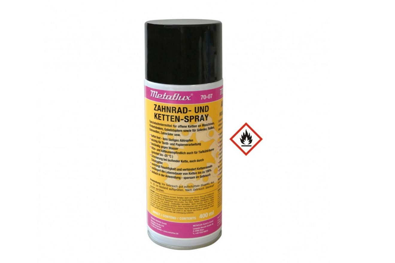 Kettenhaft-Zahnrad Spray 400ml Metaflux | 70-0700