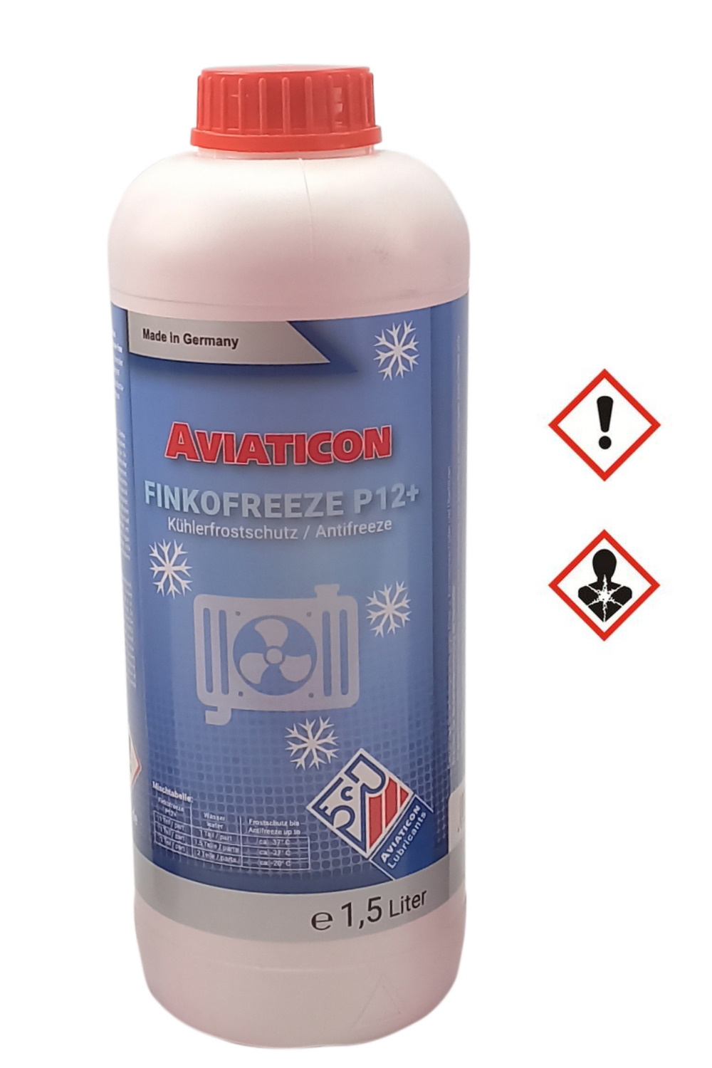 Kühlerfrostschutz 1,5 Liter Rot | Freeze P 12+