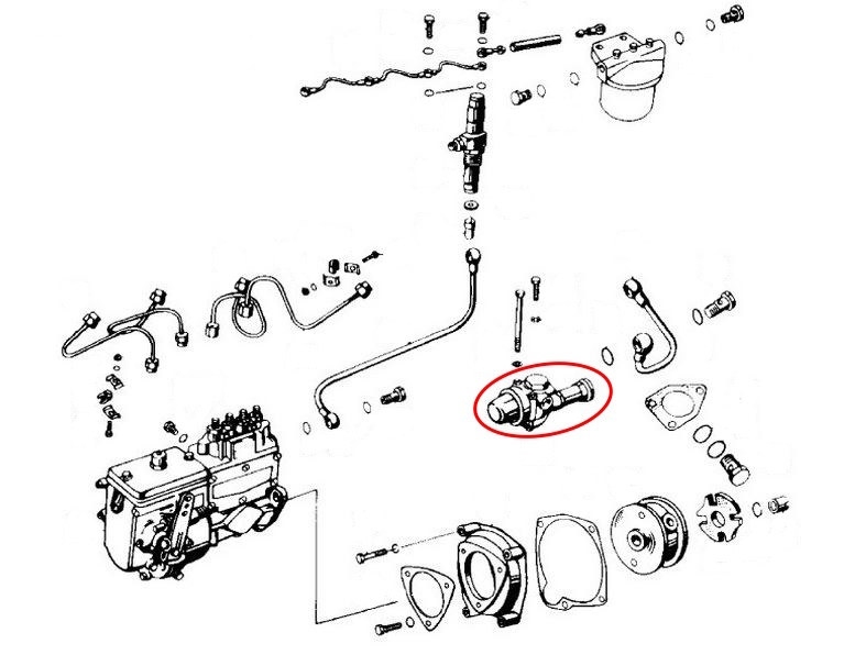 Kraftstoffpumpe Dieselpumpe Förderpumpe | Multicar M24/M25 - 7