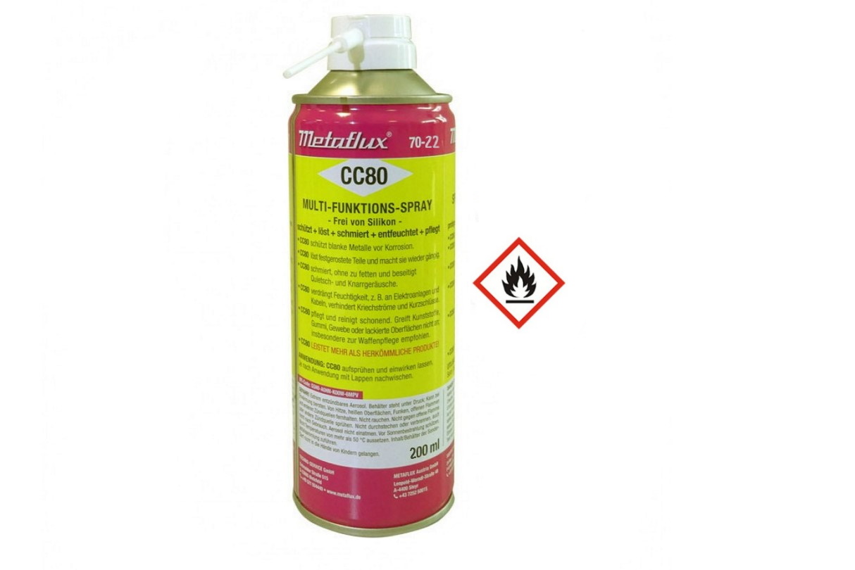 Multifunktionsspray 200ml CC80 Metaflux | 70-2200
