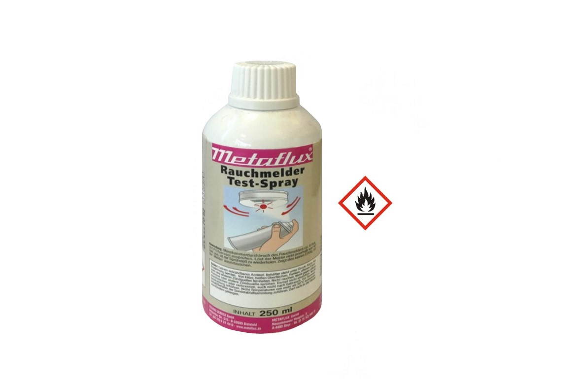 Rauchmelder-Test-Spray 250ml Metaflux | 70-9200