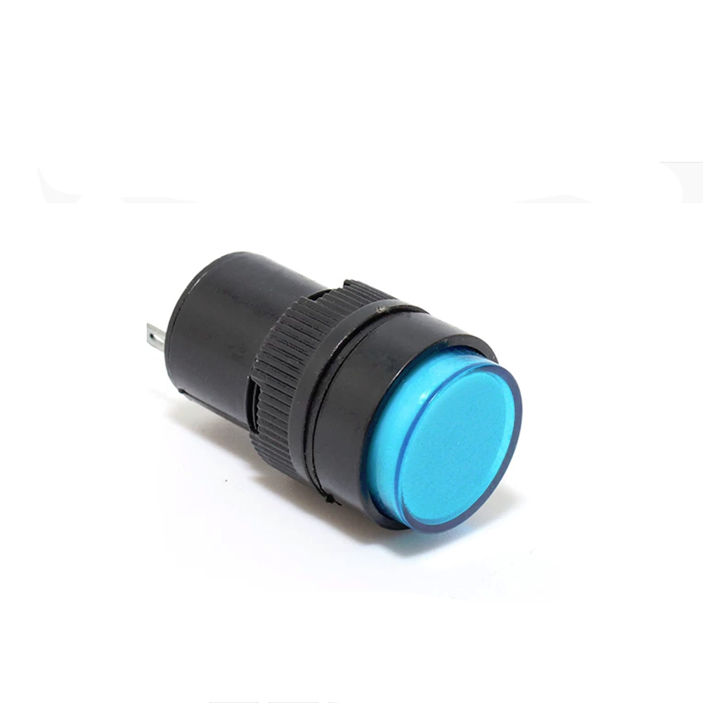 LED Kontrollleuchte Blau 12-24V Lötanschluß