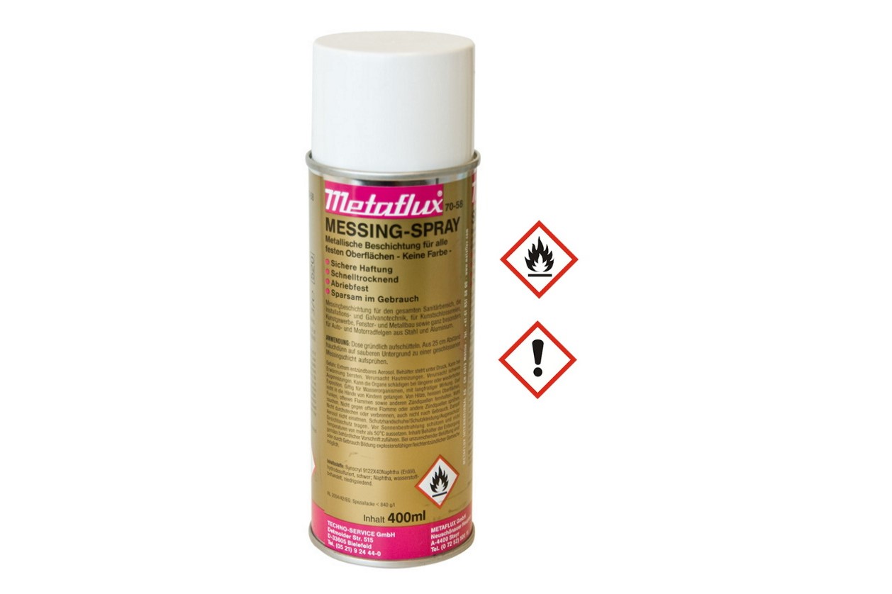 Messing-Spray 400ml Metaflux | 70-5800