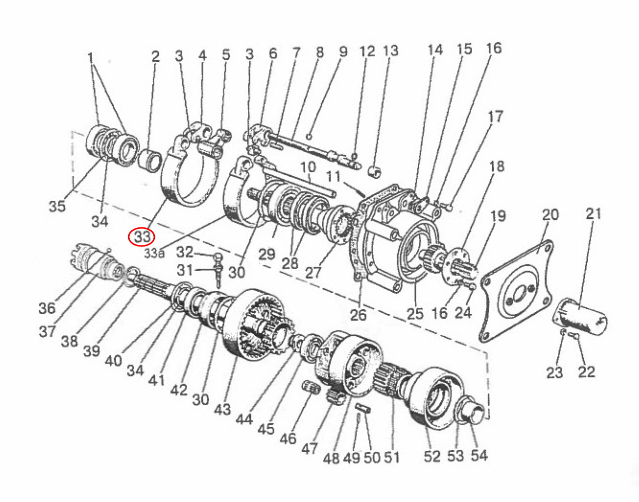 Bremsband Nachbau breit 56mm Zapfwelle Zapfwellengetriebe | 85-420210-01| MTS - 1