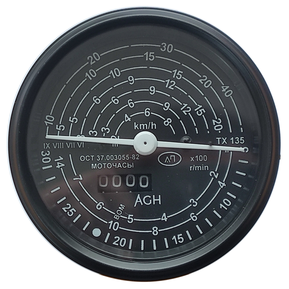Tachometer Geschwindigkeitsanzeige Betriebsstundenzähler MTS Belarus | TX135