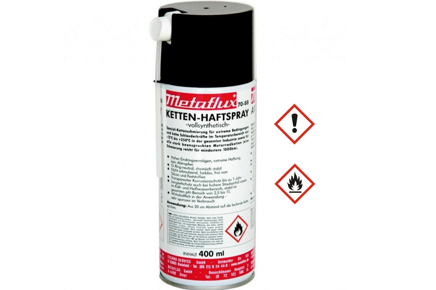 Kettenhaft-Spray 400ml Metaflux | 70-8800 - 1