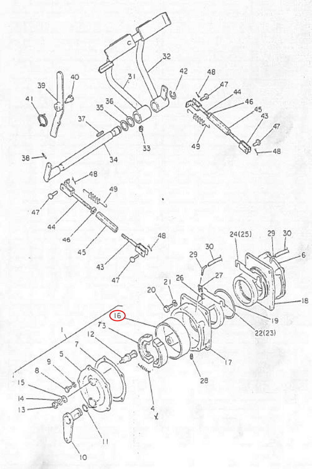 Bremstrommel Yanmar Kleintraktoren | YM 2000 - 2