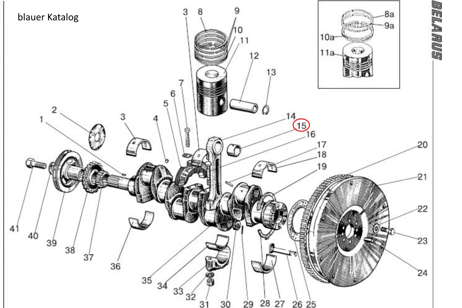 Messingbuchse Pleuel Buchse Motor MTS Kolbenbolzen | 240-1004115 - 3