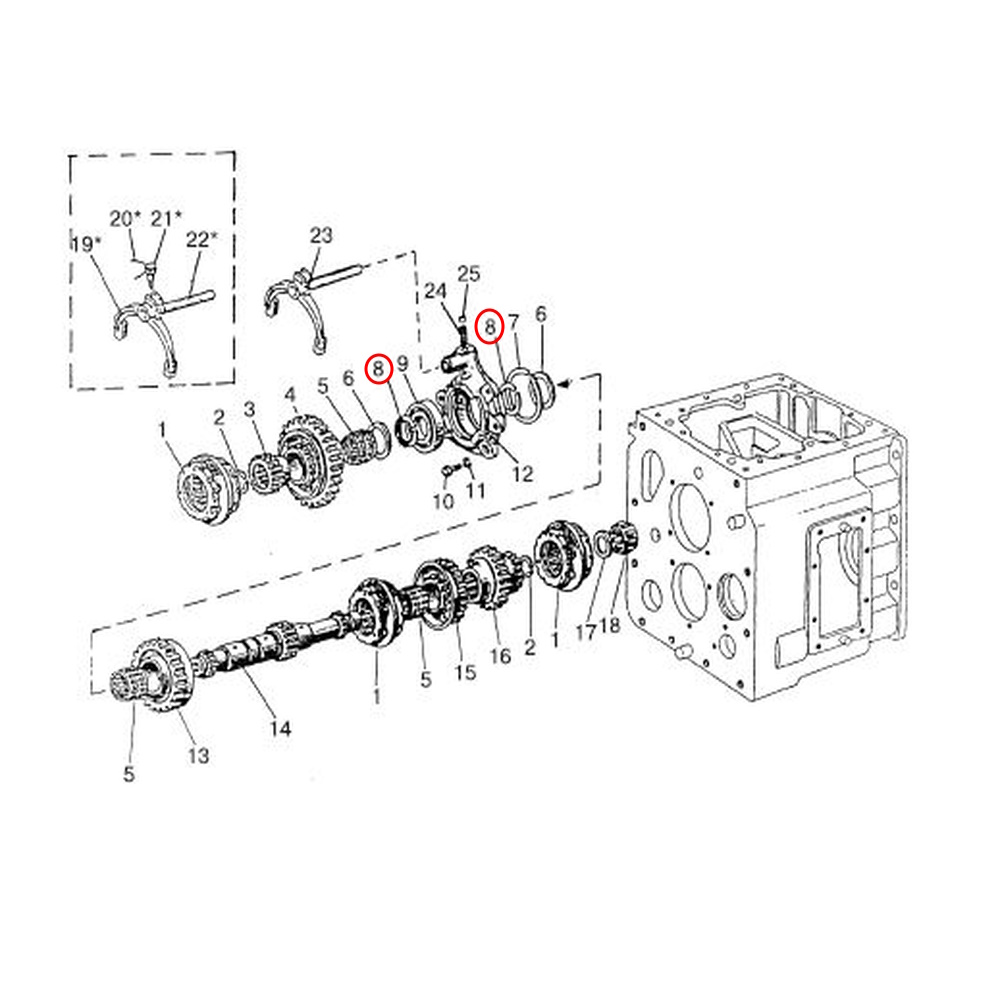 Ring Sprengring Original MTS Getriebe | 2B50 - 4